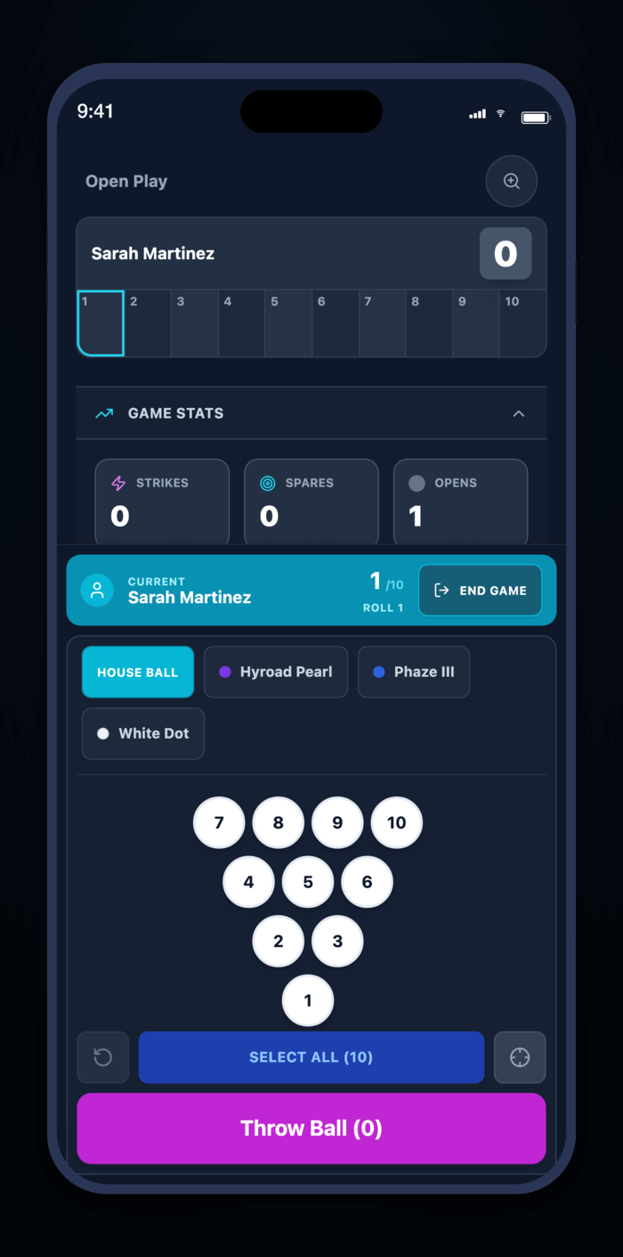 LaneLogic in-game scoring